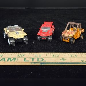 Matchbox Off-Road Vehicle Lot 3 Mini Die-Cast Trucks Buggies